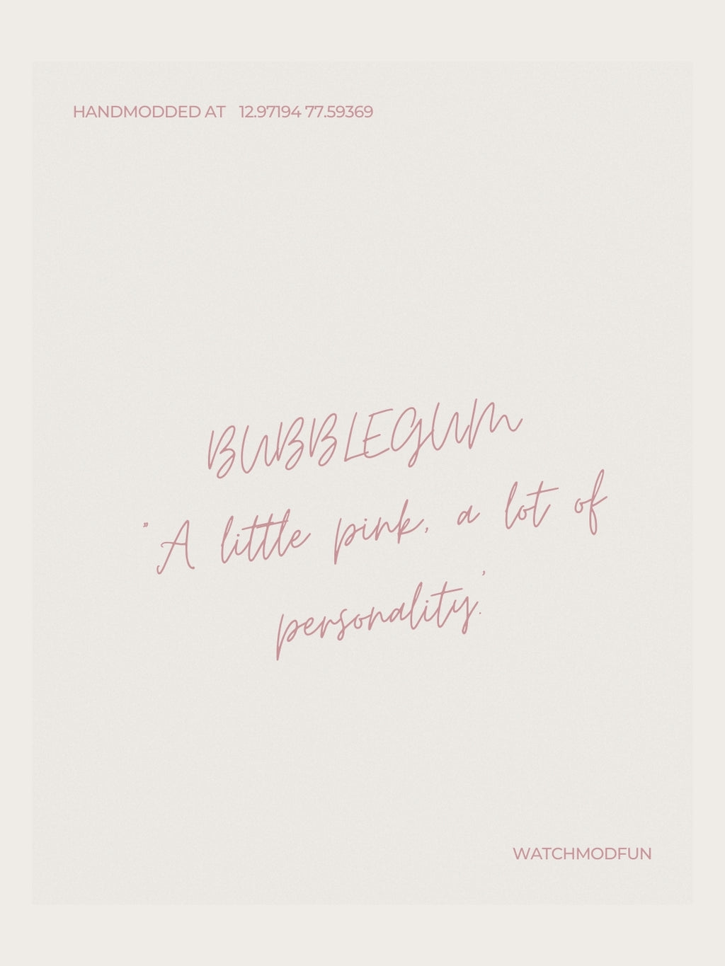 Cult Classic - Bubblegum