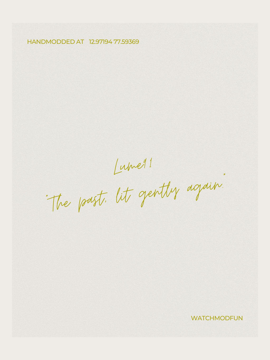 Cult Classic - Lume 91