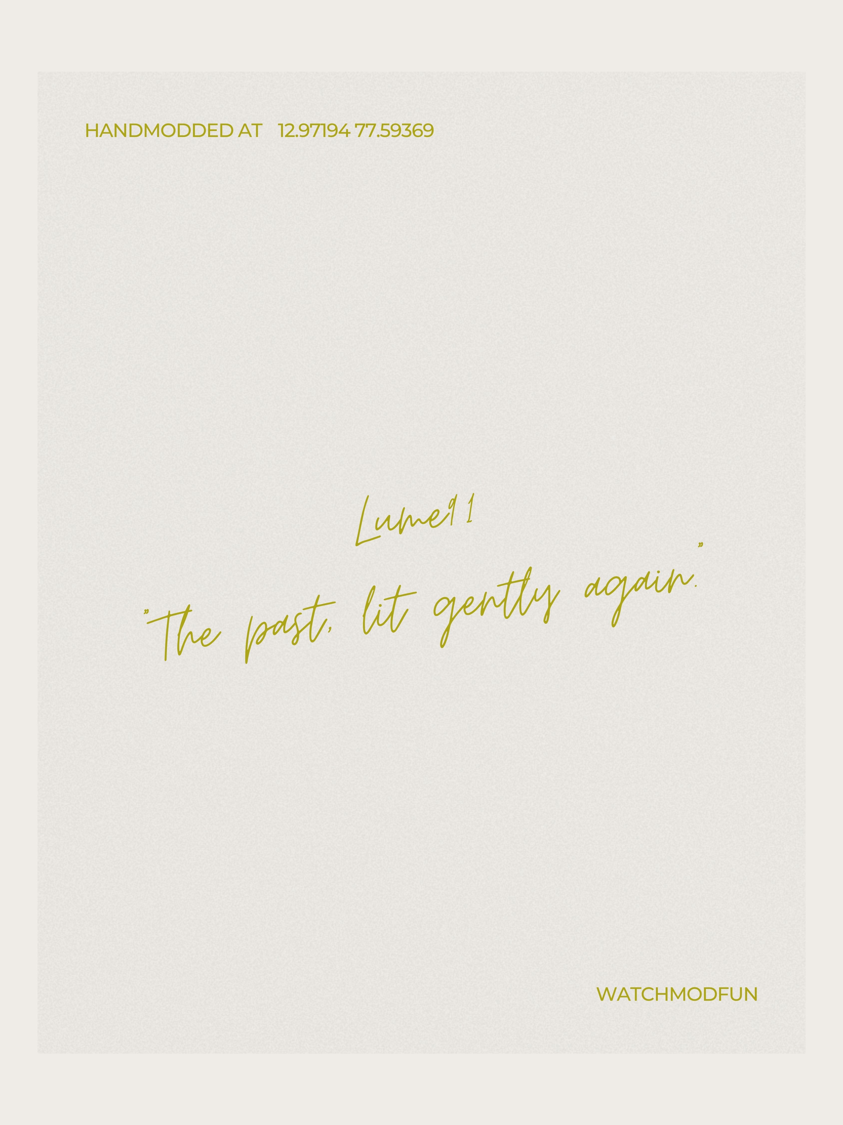 The Cult Classic - Lume 91